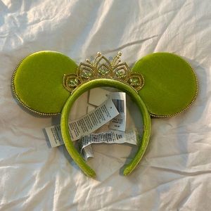 Rare Disney Tiana crown ears